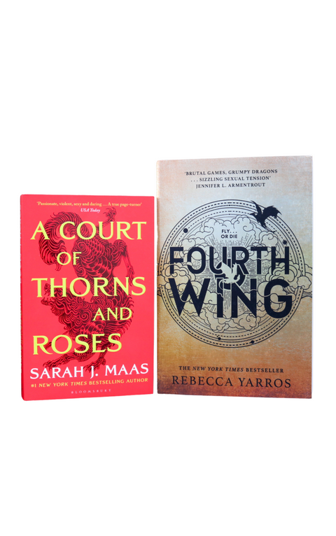 Romantasy Starter Paperbacks: Fourth Wing & A Court of Thorns and Roses