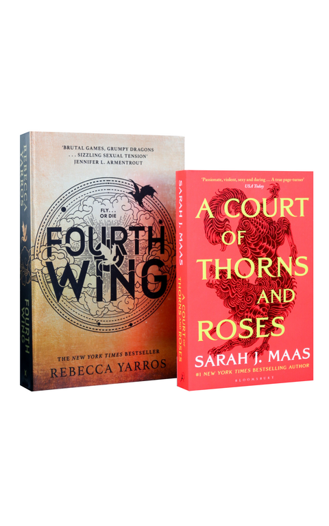 Romantasy Starter Paperbacks: Fourth Wing & A Court of Thorns and Roses