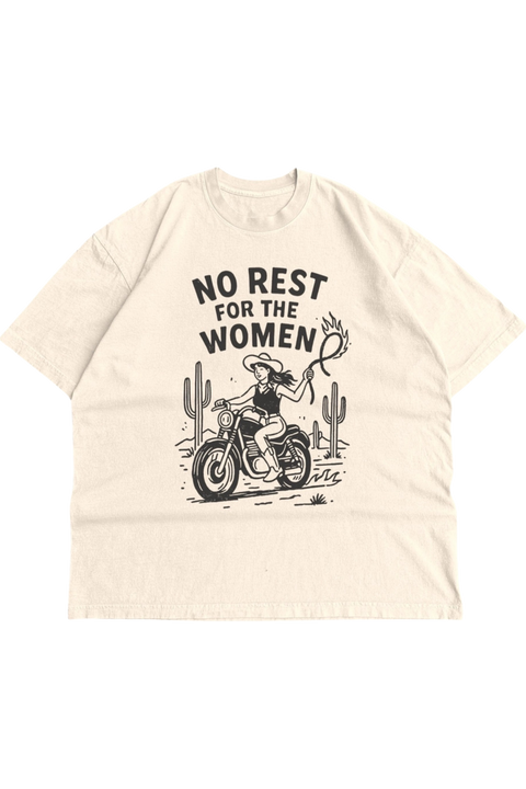 No Rest for the Women | Graphic Tee | Ivory