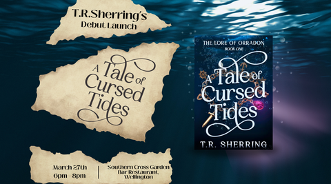T.R Sherring's Debut Launch of 'A Tale of Cursed Tides'