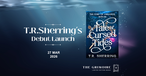 T.R Sherring's Debut Launch of 'A Tale of Cursed Tides'