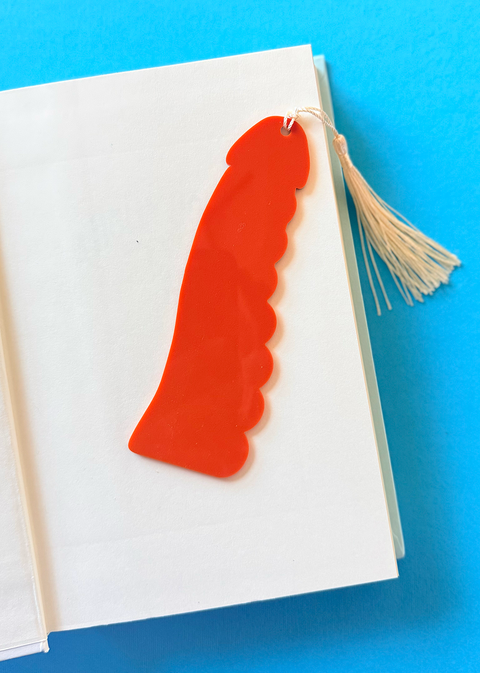 Maroon Coctopus Cockmark | Bookmark