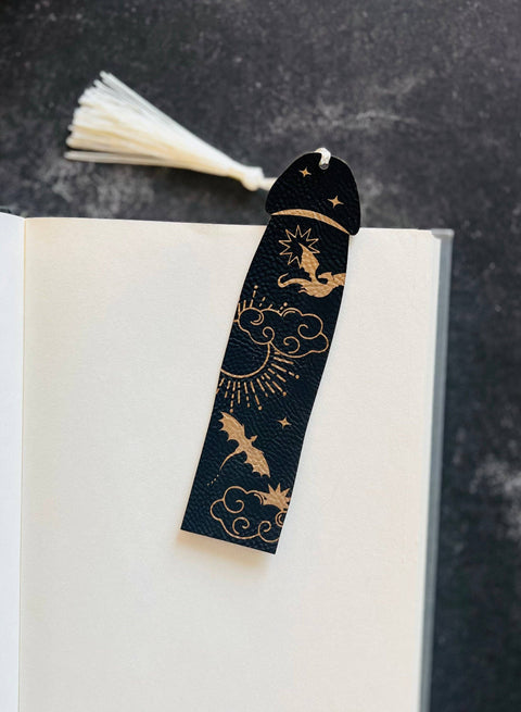 Dragon Rider Black Cockmark | Bookmark