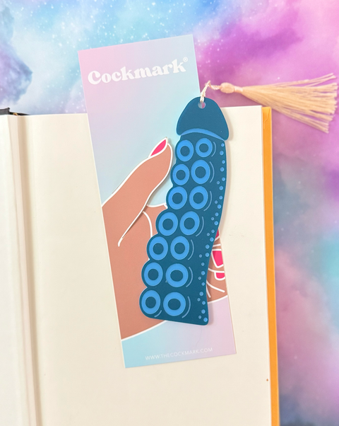 Tentacle Teal Cockmark | Bookmark