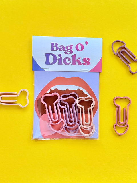 Bag O' Dick Cockclips:  Nudes | Paperclip