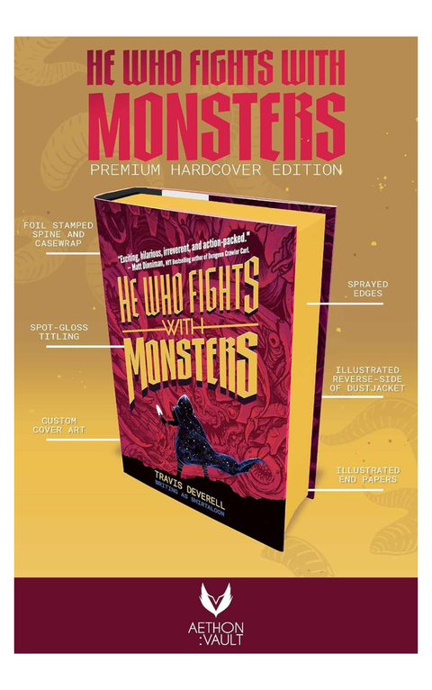 He Who Fights with Monsters Vol 1 : Outlander | Premium Hardcover Edition