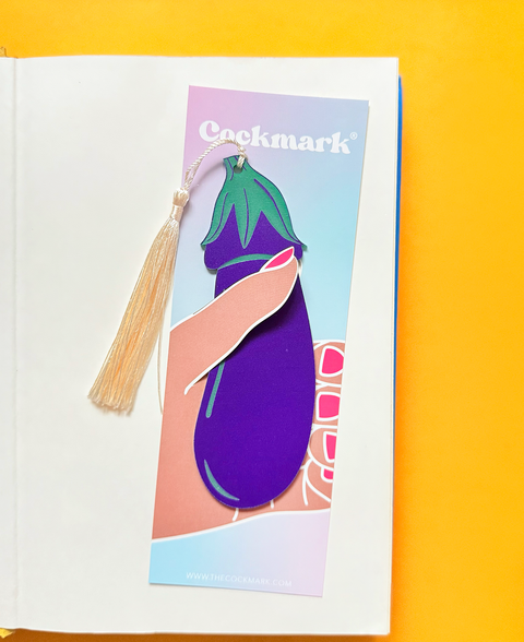 Eggplant Cockmark | Bookmark