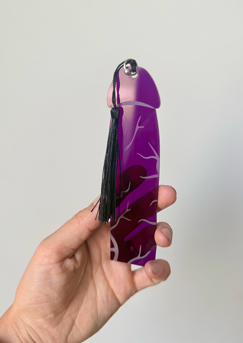 Prince Albert Purple Cockmark | Bookmark