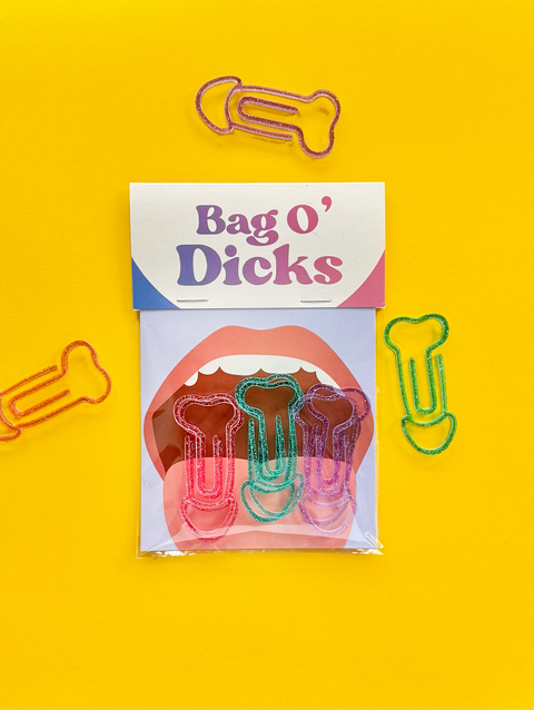Bag O' Dick Cockclips : Magic | Paperclips