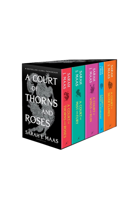 A Court of Thorns and Roses | Hardback Neon Box Set