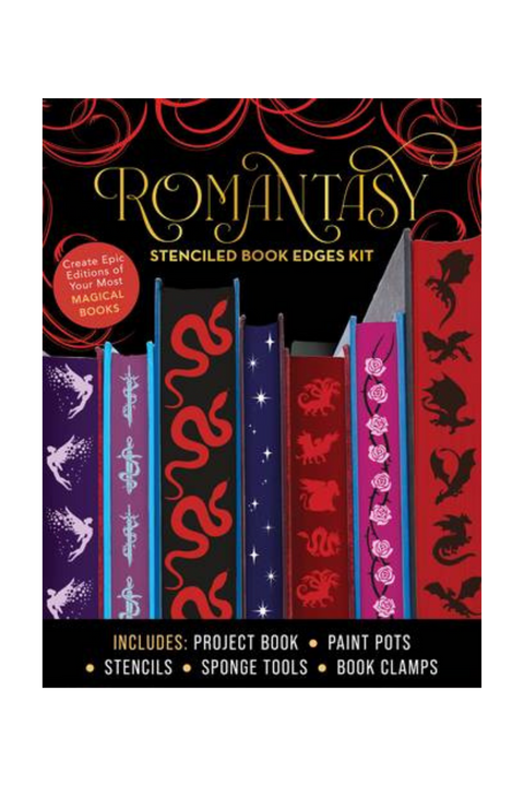 Romantasy Book Edge Stencilling Kit