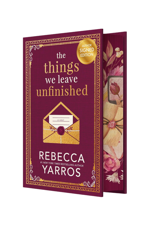 The Things We Leave Unfinished | Signed US Edition