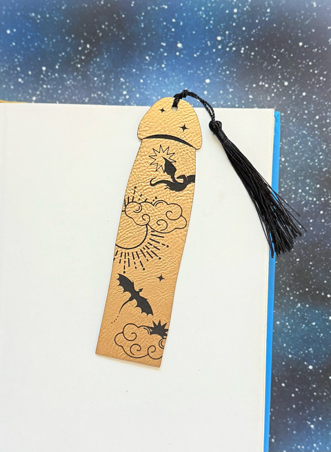 Gold Onyx Cockmark  | Bookmark