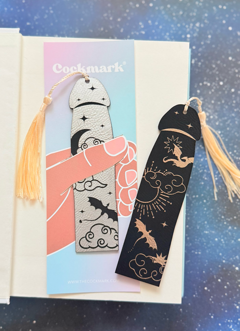 Dragon Rider Black Cockmark | Bookmark