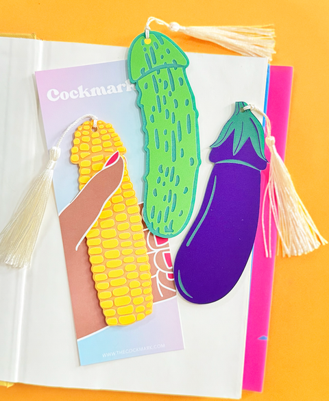 Eggplant Cockmark | Bookmark