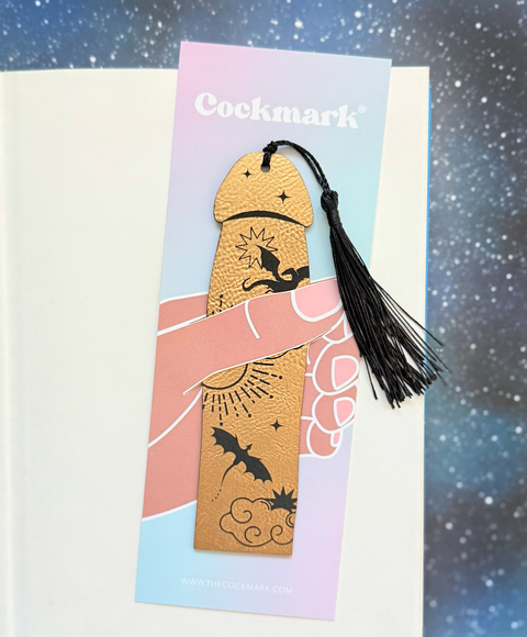 Gold Onyx Cockmark  | Bookmark