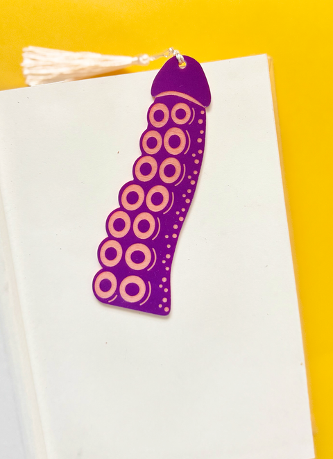 Tentacle Teal Cockmark | Bookmark